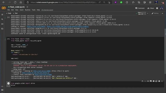 Make flask website at google colab - PART 1 смотреть онлайн