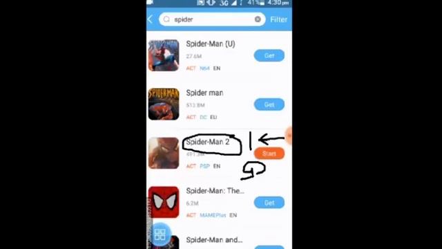 How to download Spider Man 2 PSP for android from happy chick emulator смотреть онлайн