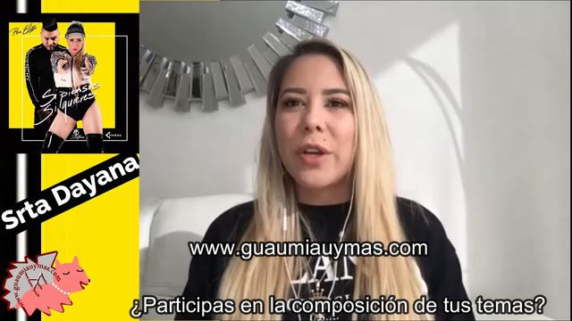 Entrevista con SRTA DAYANA sobre Si Piensas , Si Quieres junto a CHACAL , su álbum Por Ellas y más смотреть онлайн