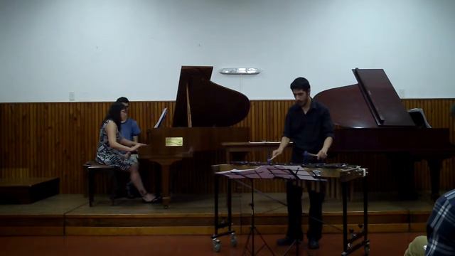 Toshiro Mayuzumi: Concertino for Xylophone & Piano (Luciano Slaibe y Fernanda Maidana) смотреть онлайн