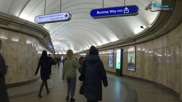 Самый-самый в Петербурге. Станция метро «Адмиралтейская» - одна из самых глубоких в мире смотреть онлайн