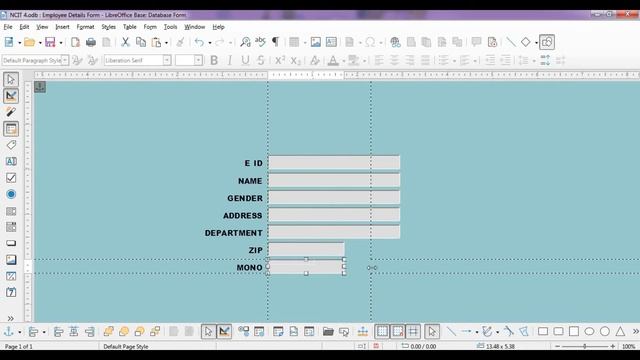 LibreOffice Base Tutorial in Hindi -7 | Edit Form in Design Mode |How To Edit Form | смотреть онлайн