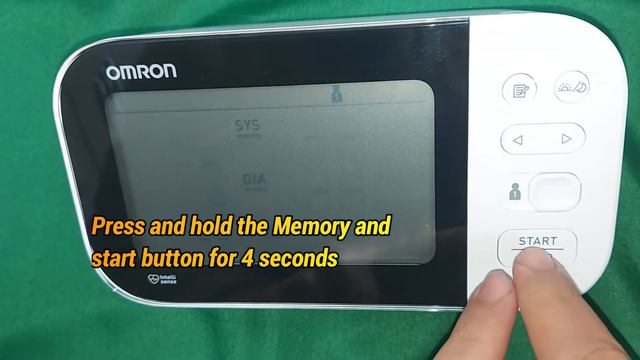 How to clear Memory of Omron Blood Pressure Monitor? смотреть онлайн