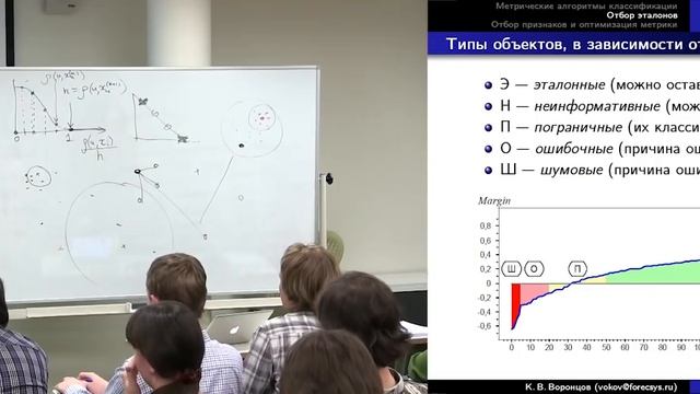 002. Метрические методы классификации - К.В. Воронцов