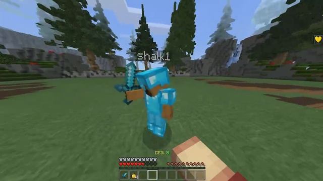 Combo saint pvp c pc в minecraft pe 1.1.5 // мого кпс в майнкрафт // смотреть онлайн