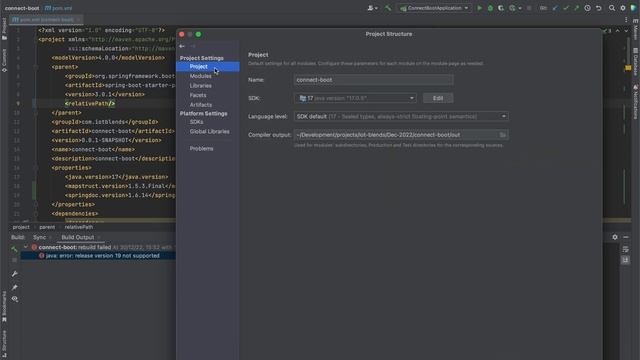 IntelliJ IDEA - SDK version is not compatible with source version смотреть онлайн