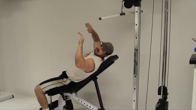 Get KILLER Triceps With Incline Facing-Away Pushdowns смотреть онлайн