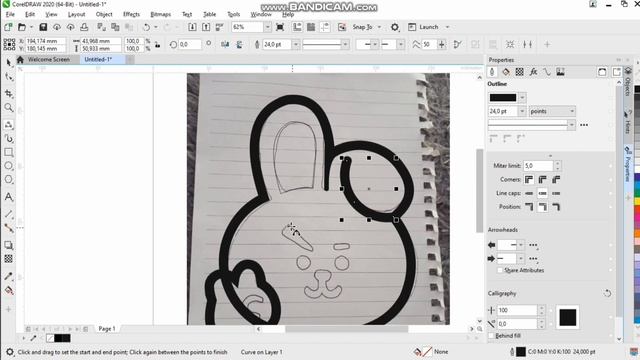 Tutorial Membuat Gambar di Apk CorelDraw смотреть онлайн