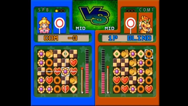 ❤️ Nintendo Puzzle Collection - Yoshi's Cookie PeachvsBowser❤️ смотреть онлайн