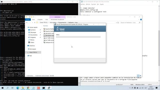 Instalar Oracle Apex 20.2 - Oracle XE 18c - ORDS 20.4 y Apache Tomcat 9 смотреть онлайн