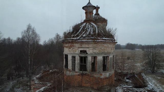 Церковь Успения Пресвятой Богородицы (Угра, Великополье) 4K смотреть онлайн