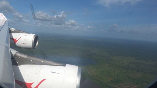 We gaan landen op het Johan Adolf Pengel vliegveld, Suriname 13 SEP 2017 смотреть онлайн