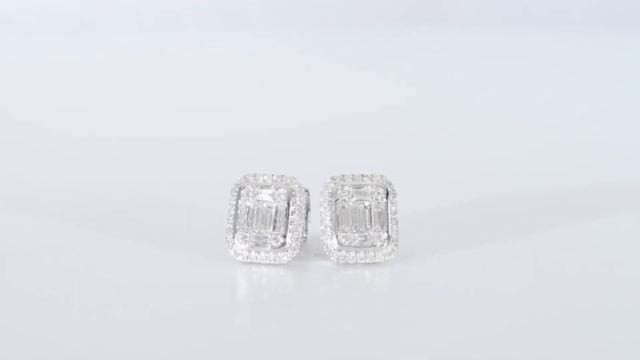 Серьги c бриллиантами E2022 ICE 0020 смотреть онлайн