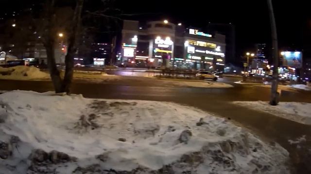 Камера Sjcam C200. Тест камеры 27. Сравнение эффектов в автоматическом режиме в ночное время