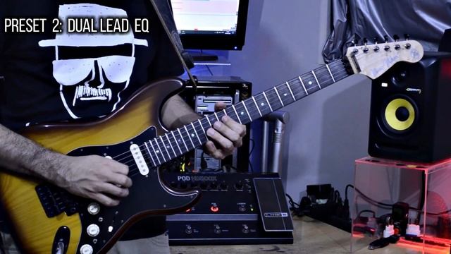 Line 6| Pod HD500X| Quick Demo| #01 Plini - Selenium Forest| Clean & Lead| смотреть онлайн