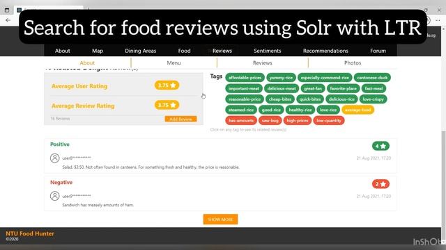 6 Goh Shing Ling Collaborative Filtering for Food Recommendations in NTU смотреть онлайн