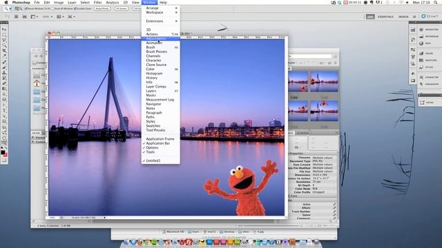 How To Get Rid Of Elmo With Photoshop CS5 Extended!?