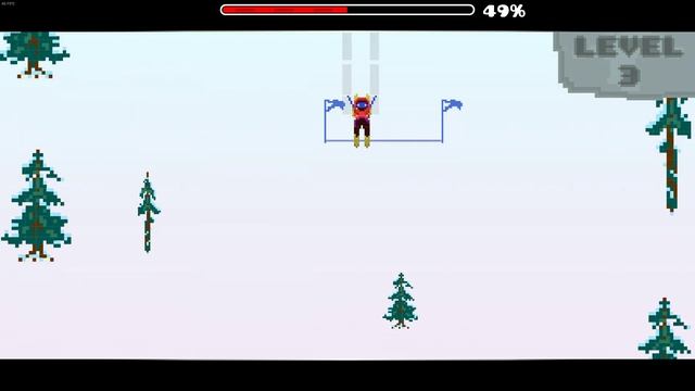 Alpine Skiing by Incidius (me) [Etzer's Ski Game in GD] - Geometry Dash 2.1 смотреть онлайн
