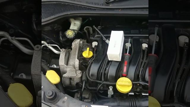 Ошибка Check Emissions Check injection, на Renault clio 3 2007 год. смотреть онлайн