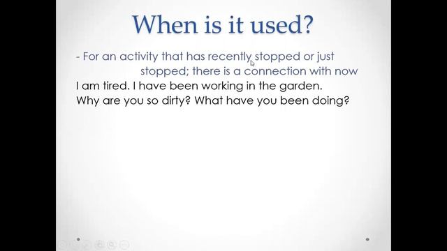 Present Perfect Continuous смотреть онлайн