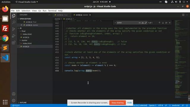 Understanding the difference between some and every in JavaScript | Some and Every in JavaScript смотреть онлайн