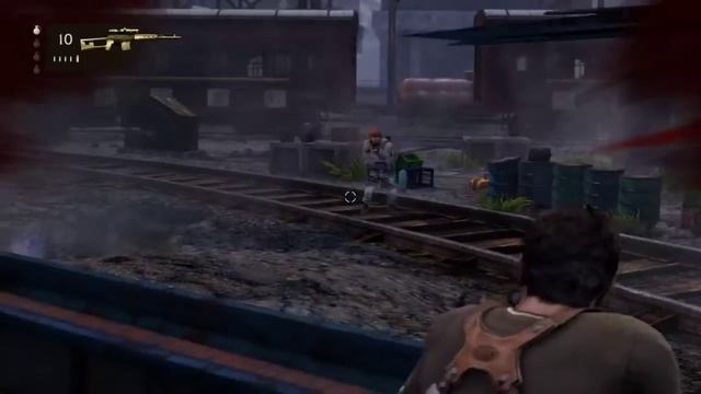 Uncharted 2: Among Thieves Remastered Gameplay Walkthrough PS4 Part 9 : A Train to Catch смотреть онлайн