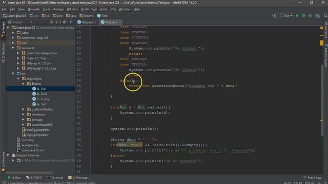 Java [39] - Enum смотреть онлайн