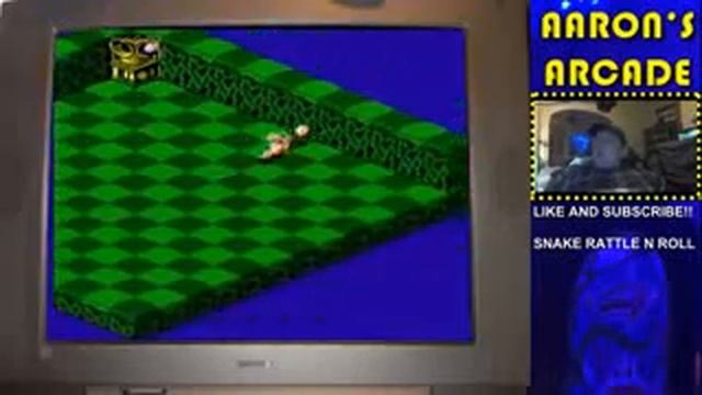 Aaron's Arcade Snake Rattle N Roll on NES Game Review смотреть онлайн