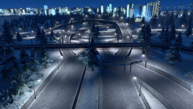 Cities Skylines самая холодная зима смотреть онлайн