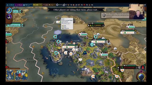 Civilization 6 part 16 in full walkthrough ( small continent ) смотреть онлайн