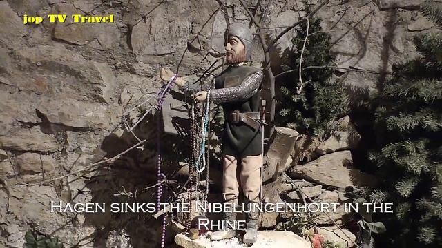 Nibelungen exhibition at the castle ruins Aggstein (Lower Austria) Austria jop TV Travel смотреть онлайн