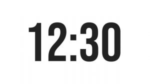 25 MINUTE TIMER - COUNTDOWN TIMER (MINIMAL)