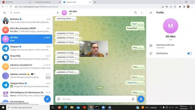 Node-red - MQTT - Telegram смотреть онлайн