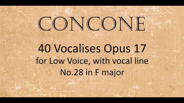 Lesson 28, with vocal line смотреть онлайн