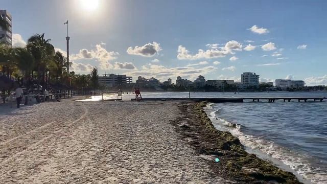 CANCUN Beach Walk ? PLAYA LANGOSTA I October 2022 смотреть онлайн