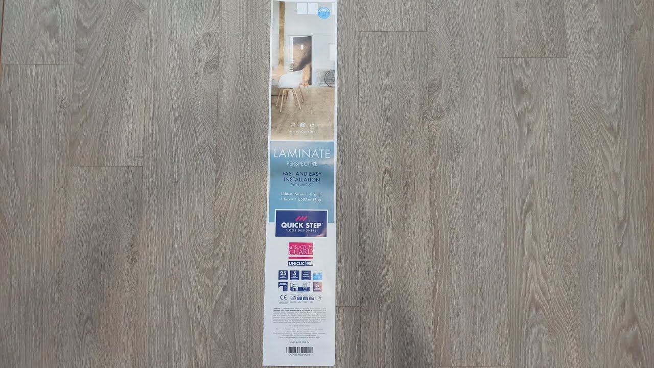 Ламинат Quick Step Perspective Дуб Светло-серый состаренный - отзыв мастера смотреть онлайн