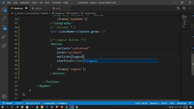 62 Admin Logout Part I React Js | Reactor смотреть онлайн