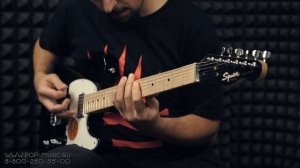 Телекастер для тяжелой музыки Fender Squier Contemporary Telecaster HH