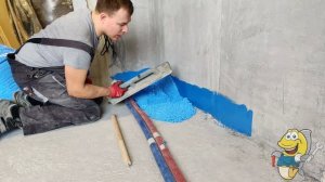 Все о шумоизоляции пола, немного о стяжке, тонкости укладки шумоизоляции шумопласт.