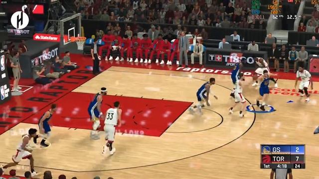 NBA 2K20 on X4 860K - RX 460 смотреть онлайн