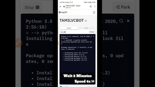 Create Voice Chat Bot For Telegram Voice Chat || How To Create Telegram Voice Chat Bot #TamilBots смотреть онлайн