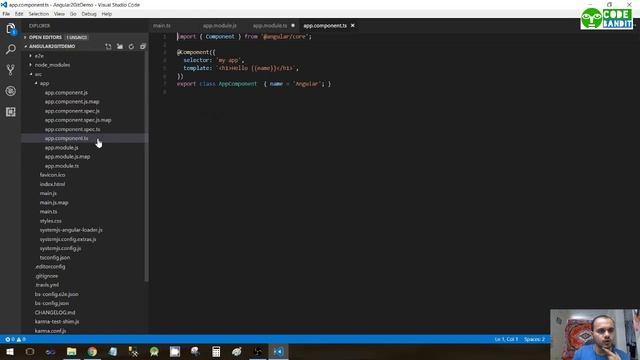 Project flow in angular 2 and components in angular 2 - Part 4 смотреть онлайн