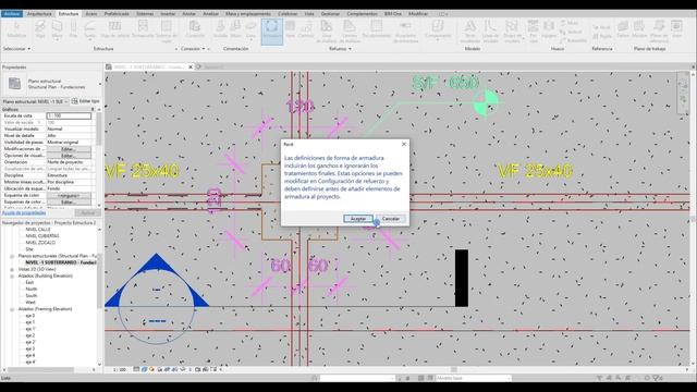 Modelo Estructura Vinculando Revit y AutoCad 8 Sin Editar #revit #bim смотреть онлайн
