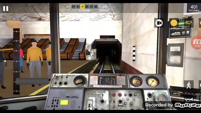 Поездка на симуляторе минского метро по Московской линии **Катаюсь, как машинист** смотреть онлайн