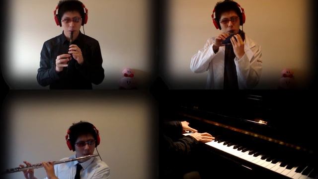 [Piano/Tin Whistle/Ocarina/Flute Quartet] Touhou Suimusou смотреть онлайн
