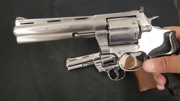 Colt Python vs. Colt Anaconda Older Vintage model comparison