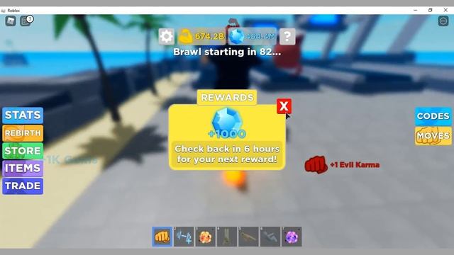 ROBLOX Muscle Legends Pet ve Aura Bug (674B Strength) ?? смотреть онлайн