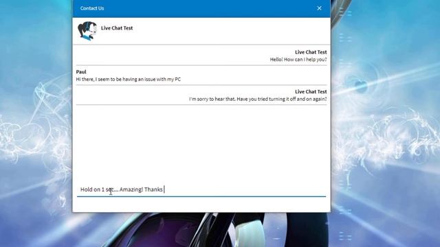 3CX Live Chat Demo смотреть онлайн