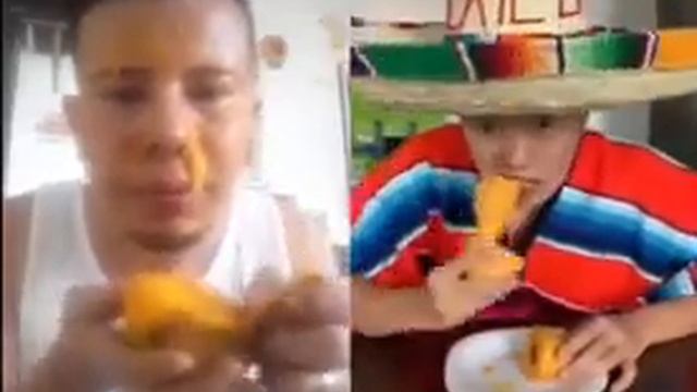 Como comer mango fácil y sin ensuciarte смотреть онлайн
