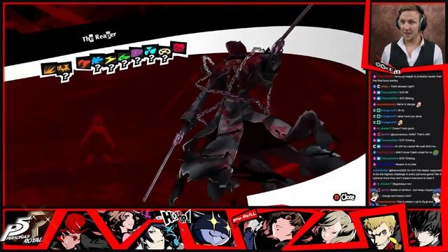 Persona 5 Royal Part 47 - First Playthrough - Greeting the Reaper! смотреть онлайн